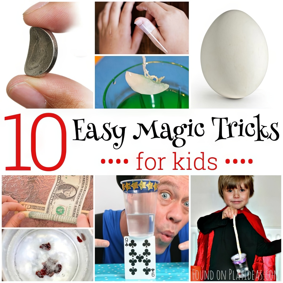 10 Easy Magic Tricks For Kids