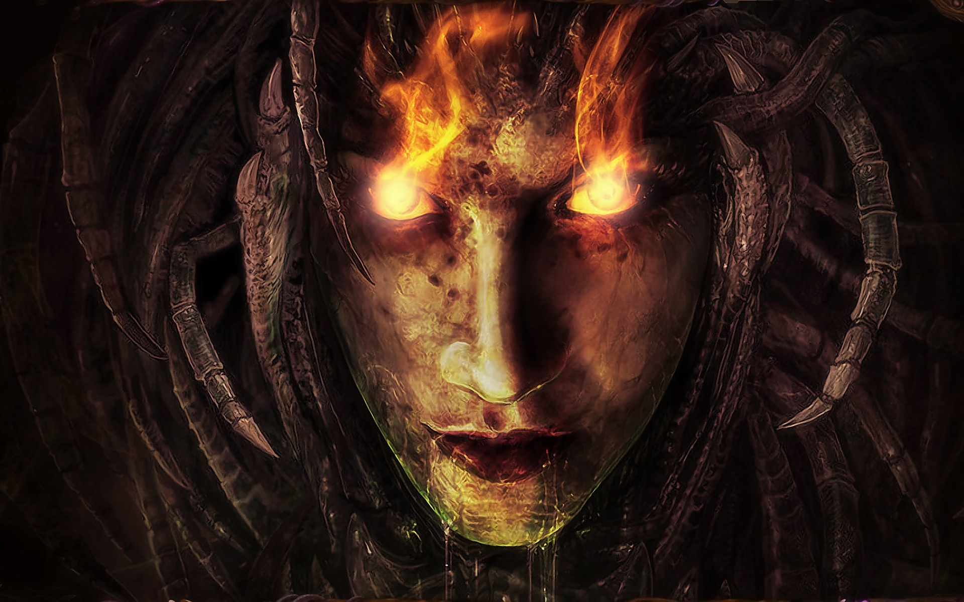  50 Evil Demon Wallpapers WallpaperSafari