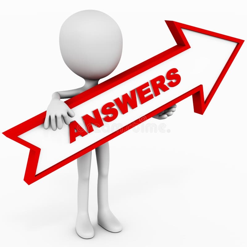 Answers Stock Illustration Illustration Of Information 28111612