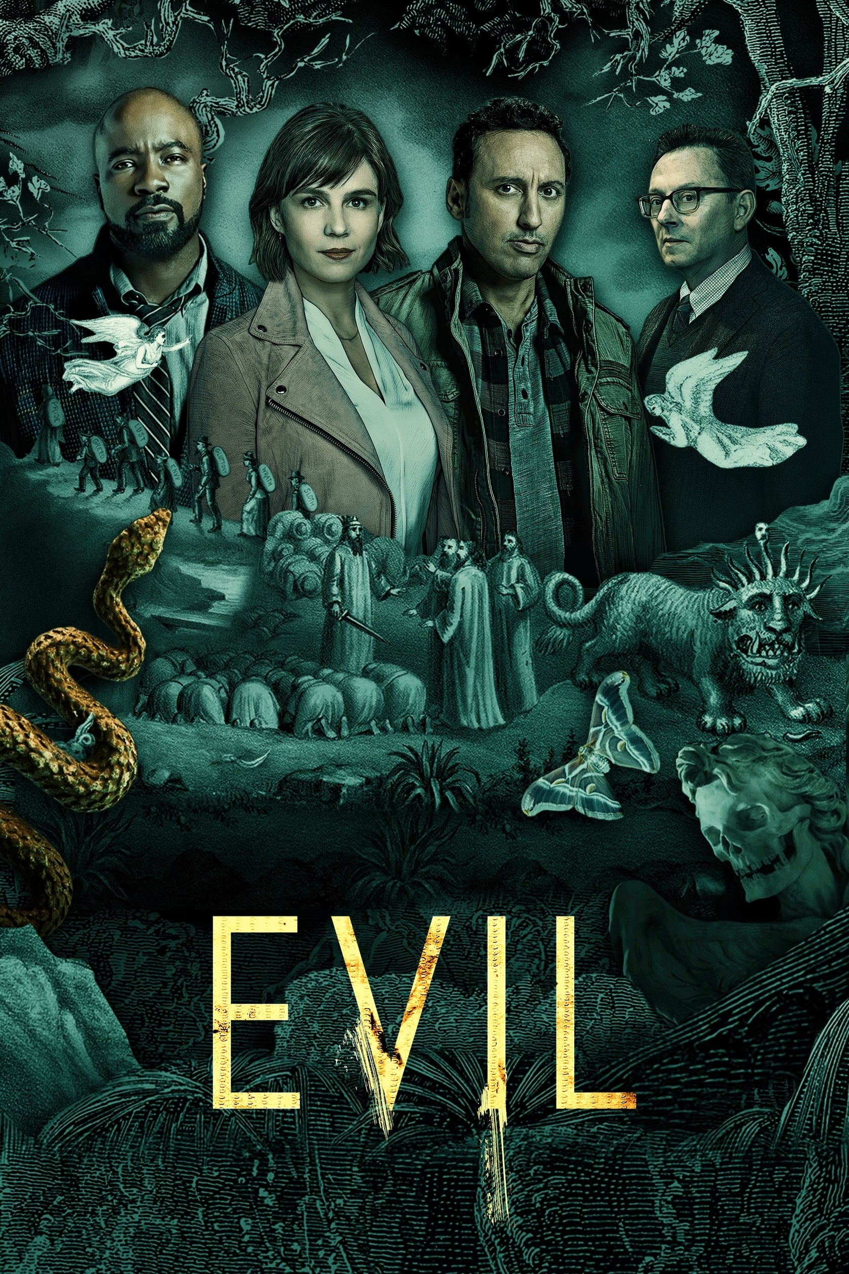 Evil TV Series 2019 Posters The Movie Database TMDB