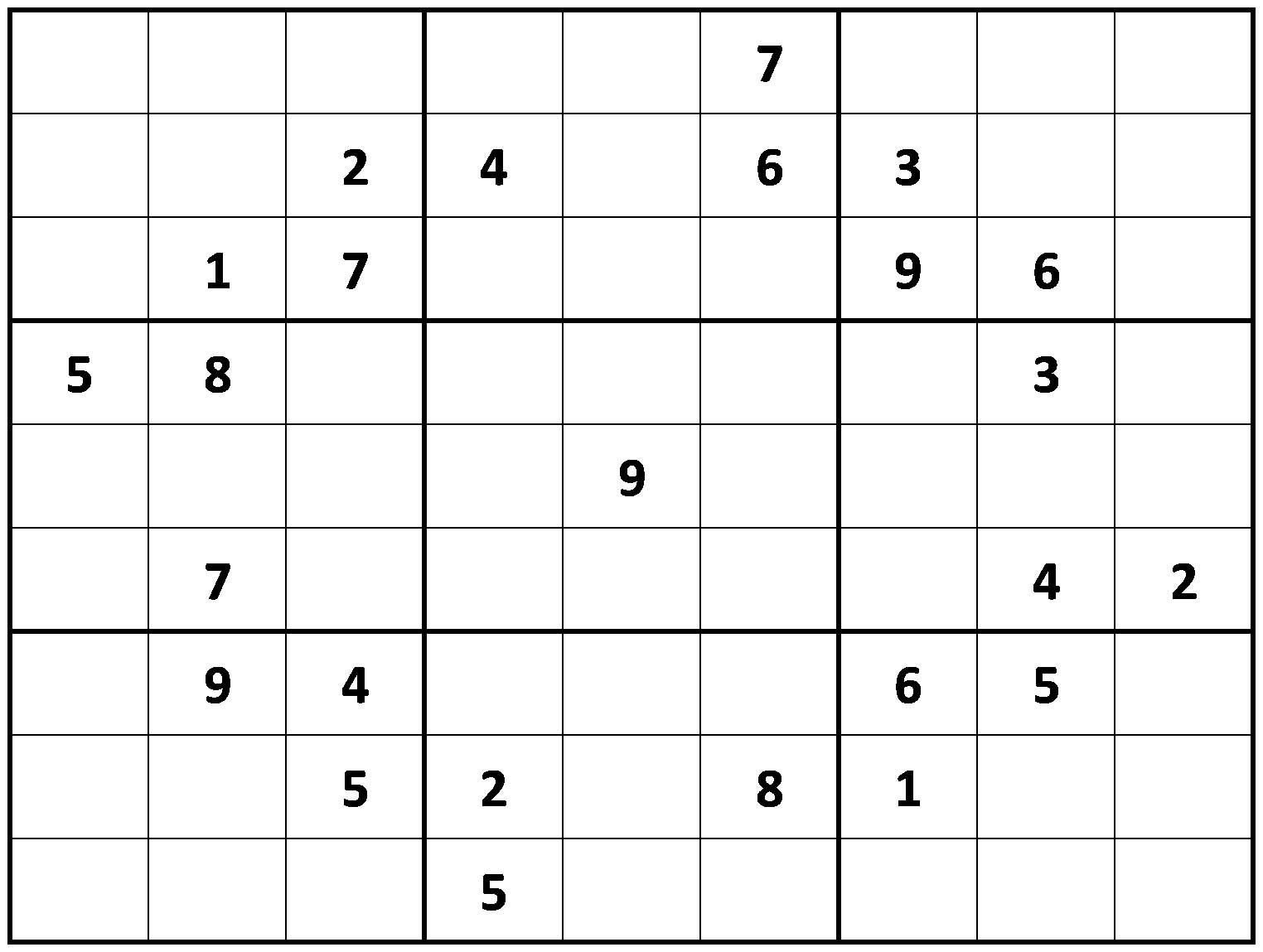 Free Daily Printable Sudoku Puzzles Sudoku Printable Sudoku Puzzles 