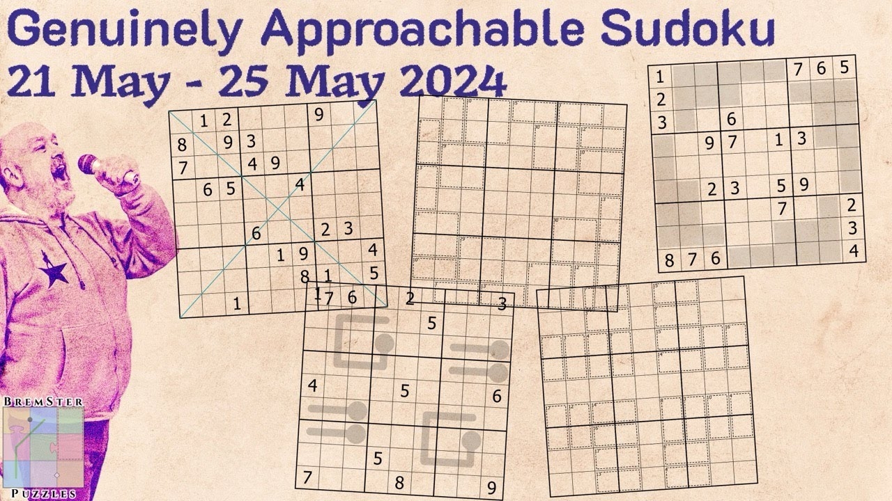 Genuinely Approachable Sudoku GAS 21 May To 25 May 2024 YouTube