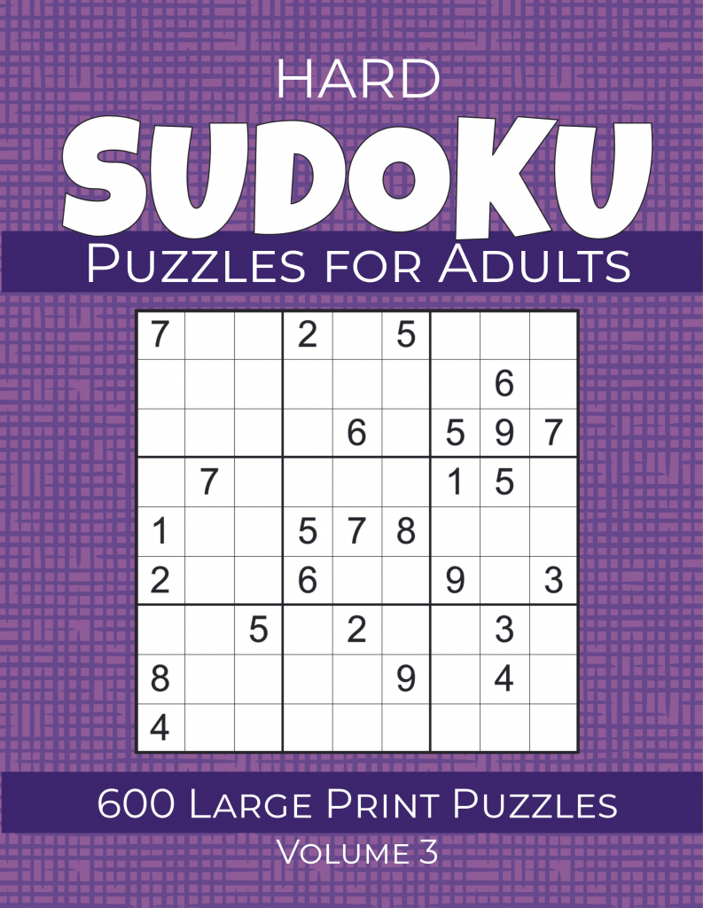 Hard Sudoku Puzzles Volume 3 Dragonfly Point