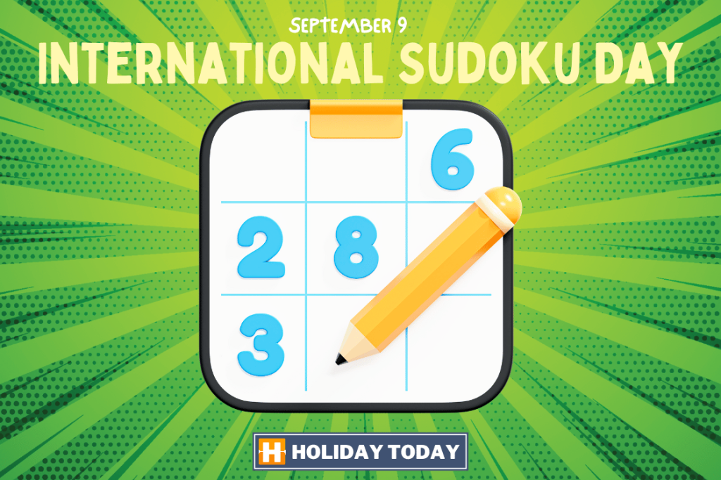 International Sudoku Day September 9 2025 