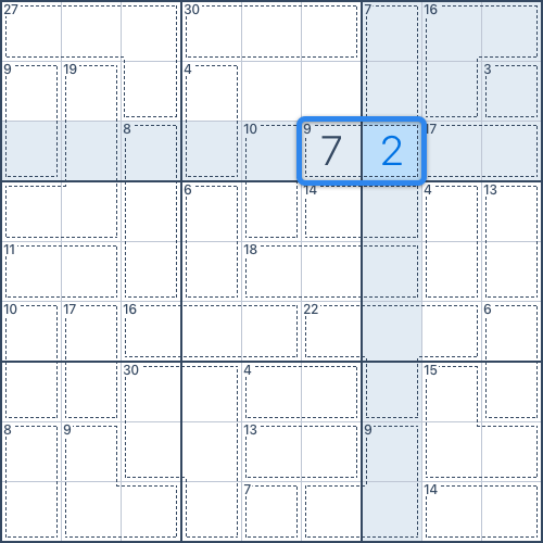 Killer Sudoku Online Solve Daily Killer Sudoku Puzzles