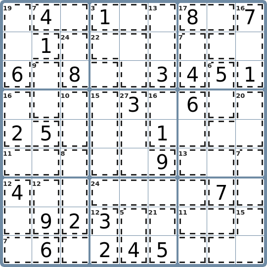 Killer Sudoku Print Escape Sudoku
