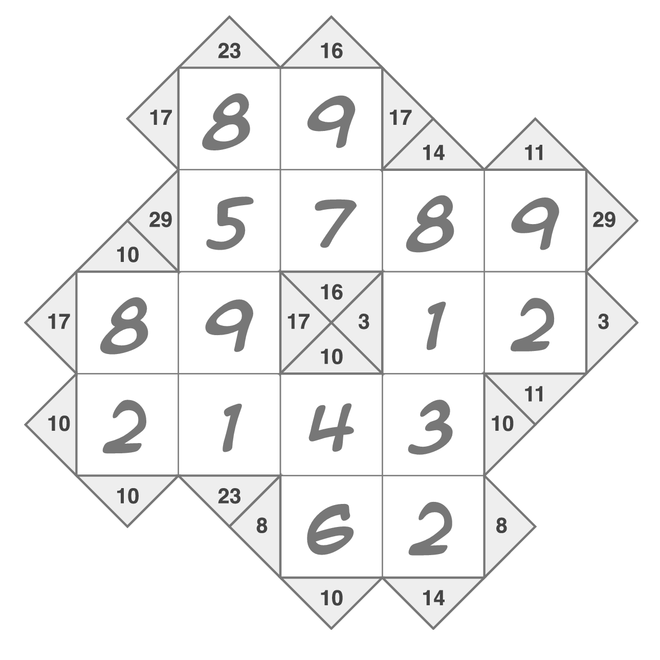 Krypto Kakuro Puzzles By KrazyDad