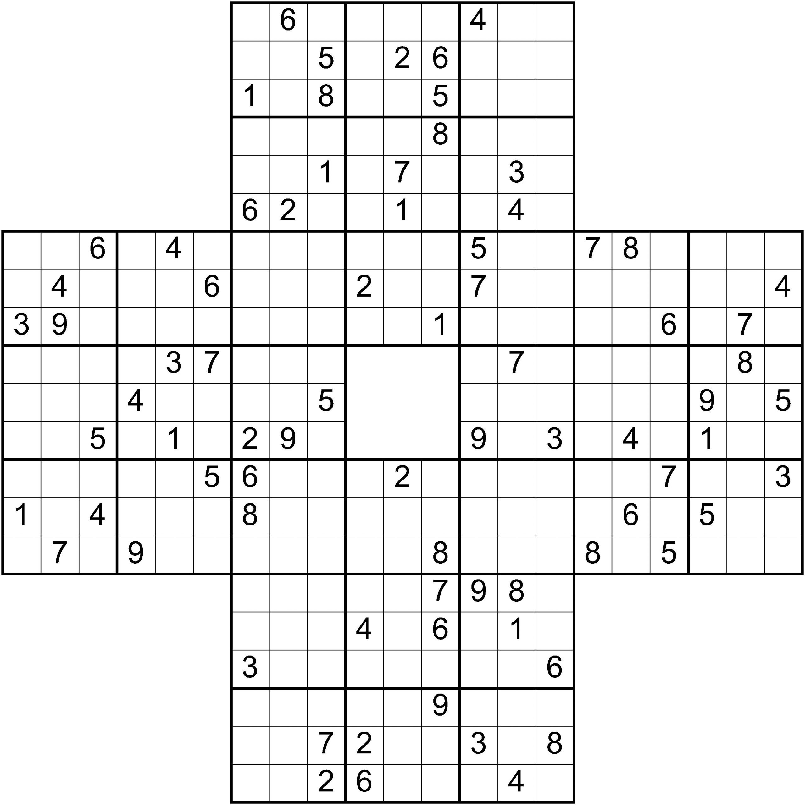 Printable Sudoku From Easy To Most Difficult Dolffire