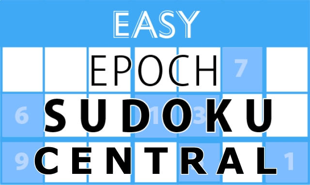 Sudoku Easy Central Play Now Online 100 Free Games The Epoch Times