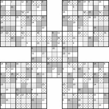 Sudoku Killer Samurai Sudoku