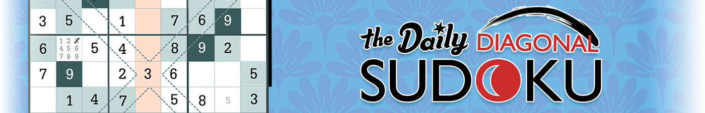 The Daily Diagonal Sudoku Free Online Game Arkadium