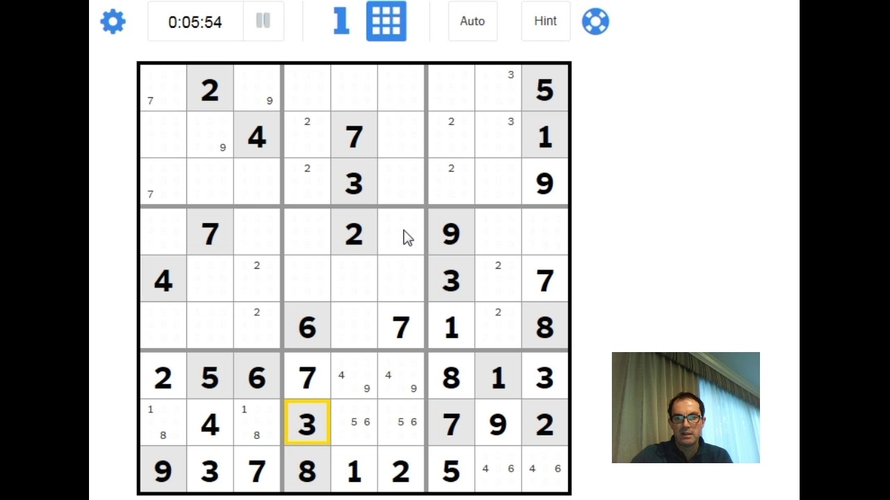 The New York Times Hard Sudoku The Most Important Trick YouTube
