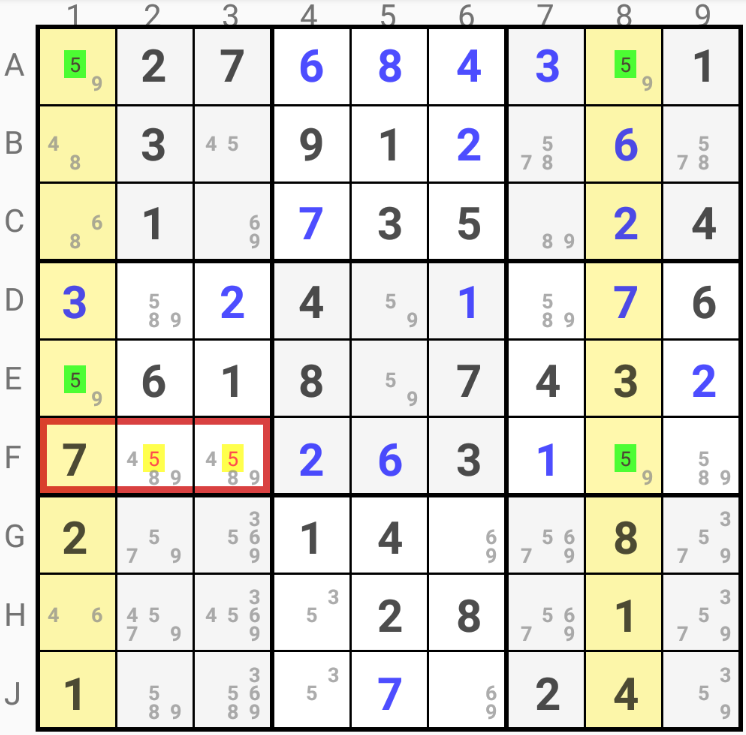 X Wing Sudoku Technique Sherydocs